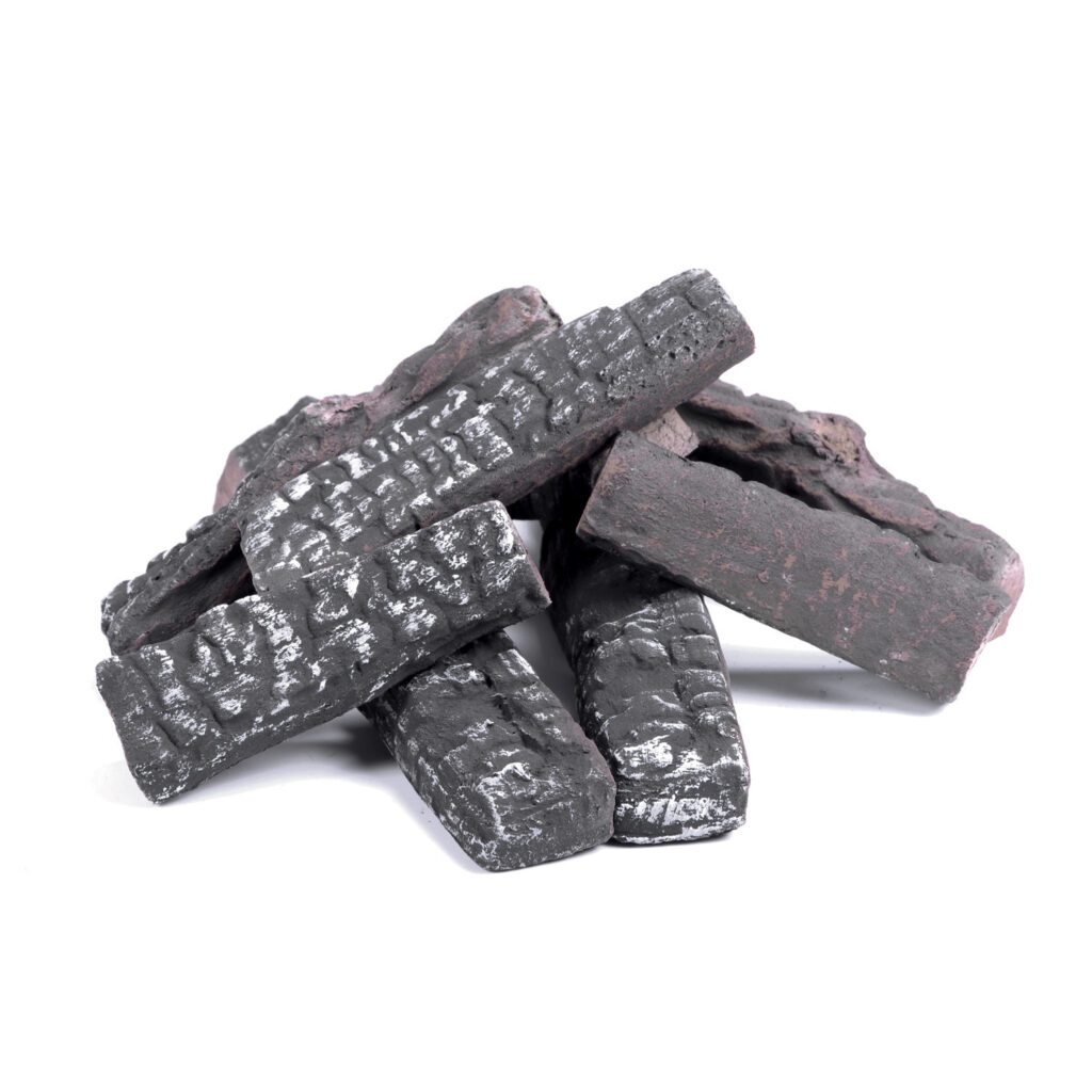 Ceramics Wood 8 pcs. Logset